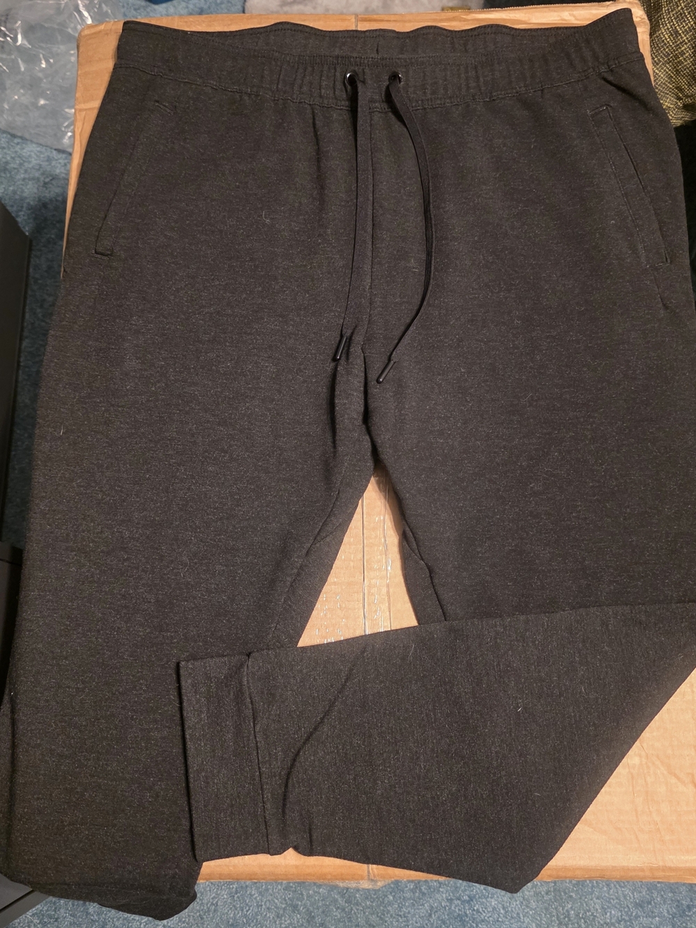 all in motion Mens Dark Gray Drawstring Joggers